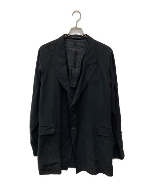 Yohji Yamamoto pour homme（ヨウジヤマモト プールオム）Yohji Yamamoto pour homme (ヨウジヤマモト プールオム) LI/RYCANVAS DOUBLE FRONT JACKET/HS-J12-308 ブラック サイズ:2の古着・服飾アイテム