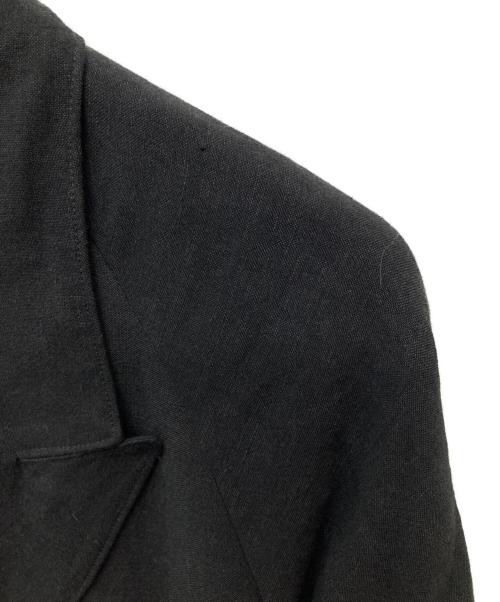 Yohji Yamamoto pour homme（ヨウジヤマモト プールオム）Yohji Yamamoto pour homme (ヨウジヤマモト プールオム) LI/RYCANVAS DOUBLE FRONT JACKET/HS-J12-308 ブラック サイズ:2の古着・服飾アイテム