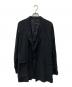 Yohji Yamamoto pour homme（ヨウジヤマモト プールオム）の古着「LI/RYCANVAS DOUBLE FRONT JACKET/HS-J12-308」｜ブラック