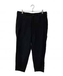 Yohji Yamamoto pour homme（ヨウジヤマモト プールオム）の古着「A-Mackin Pants/HS-P58-308」｜ブラック