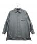 FUMITO GANRYU（フミトガンリュウ）の古着「PICO EMBROIDERY SIDE LINE SHIRTS」｜グレー