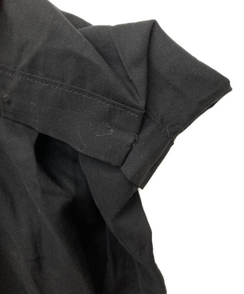 Yohji Yamamoto pour homme（ヨウジヤマモト プールオム）Yohji Yamamoto pour homme (ヨウジヤマモト プールオム) G-テンセルローンシャツ/HN-B44-222 ブラック サイズ:2の古着・服飾アイテム