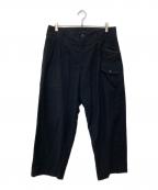 Yohji Yamamoto pour hommeヨウジヤマモト プールオム）の古着「フロントポケットパンツ/HN-P04-002」｜ブラック
