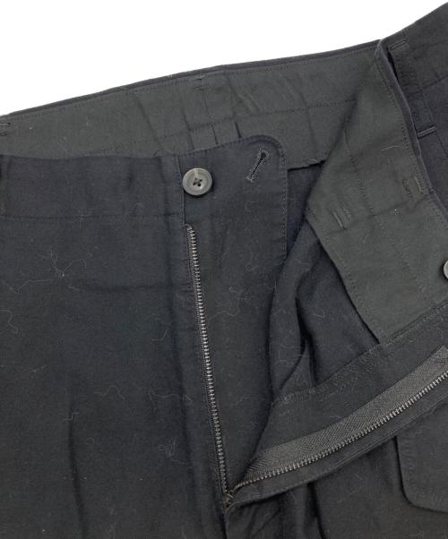 Yohji Yamamoto pour homme（ヨウジヤマモト プールオム）Yohji Yamamoto pour homme (ヨウジヤマモト プールオム) フロントポケットパンツ/HN-P04-002 ブラック サイズ:3の古着・服飾アイテム