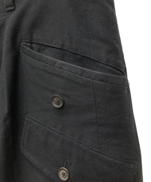 Yohji Yamamoto pour homme（ヨウジヤマモト プールオム）Yohji Yamamoto pour homme (ヨウジヤマモト プールオム) フロントポケットパンツ/HN-P04-002 ブラック サイズ:3の古着・服飾アイテム