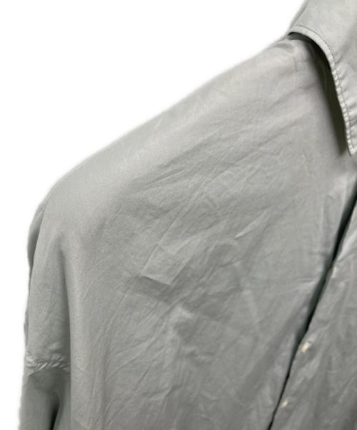 Graphpaper（グラフペーパー）Graphpaper (グラフペーパー) Broad Oversized Shirt Dress/GL221-60227 ミントグリーン サイズ:00の古着・服飾アイテム