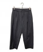 ATONエイトン）の古着「WOOL TROPICAL TAPERED EASY PANTS/PR.AG.SM.0700」｜グレー