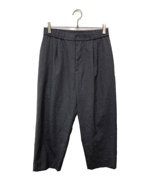 ATON（エイトン）ATON (エイトン) WOOL TROPICAL TAPERED EASY PANTS/PR.AG.SM.0700 グレー サイズ:04の古着・服飾アイテム