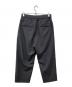 ATON (エイトン) WOOL TROPICAL TAPERED EASY PANTS/PR.AG.SM.0700 グレー サイズ:04：15000円