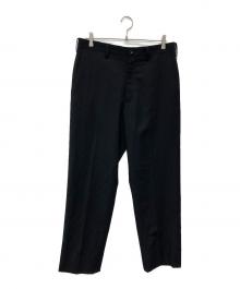 Yohji Yamamoto COSTUME D'HOMME（ヨウジヤマモトコスチュームドオム）の古着「ワイドテーパードパンツ/HV-P87-150」｜ブラック