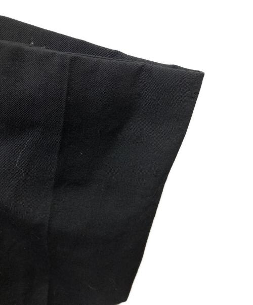 Yohji Yamamoto COSTUME D'HOMME（ヨウジヤマモトコスチュームドオム）Yohji Yamamoto COSTUME D'HOMME (ヨウジヤマモトコスチュームドオム) ワイドテーパードパンツ/HV-P87-150 ブラック サイズ:3の古着・服飾アイテム