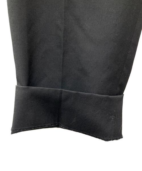Yohji Yamamoto COSTUME D'HOMME（ヨウジヤマモトコスチュームドオム）Yohji Yamamoto COSTUME D'HOMME (ヨウジヤマモトコスチュームドオム) ワイドテーパードパンツ/HV-P87-150 ブラック サイズ:3の古着・服飾アイテム