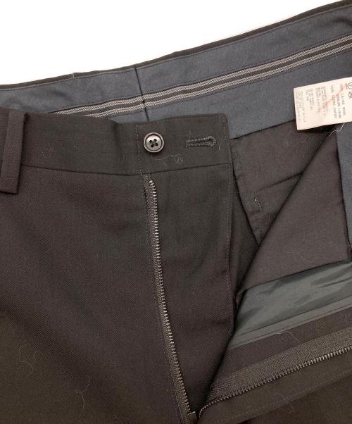 Yohji Yamamoto COSTUME D'HOMME（ヨウジヤマモトコスチュームドオム）Yohji Yamamoto COSTUME D'HOMME (ヨウジヤマモトコスチュームドオム) ワイドテーパードパンツ/HV-P87-150 ブラック サイズ:3の古着・服飾アイテム