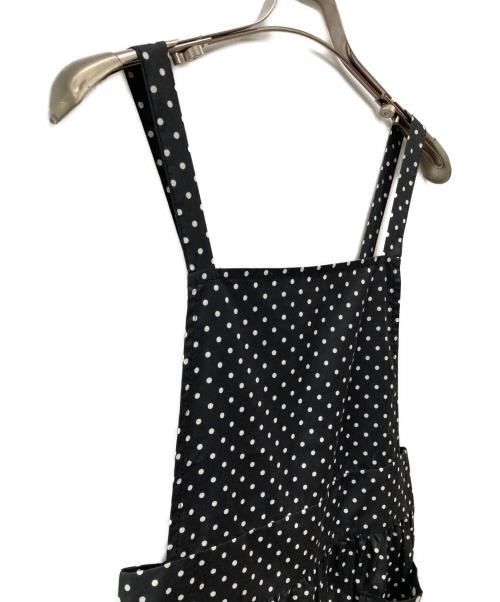 tricot COMME des GARCONS（トリココムデギャルソン）tricot COMME des GARCONS (トリココムデギャルソン) ドットキャミソールワンピース/TE-A007 ブラック サイズ:Ｓの古着・服飾アイテム
