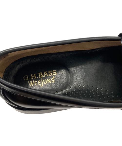 G.H.BASS（ジーエイチバス）G.H.BASS (ジーエイチバス) LARSON ローファー ブラック サイズ:8.5の古着・服飾アイテム