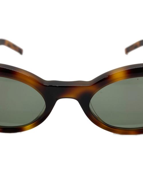 Saint Laurent Paris（サンローランパリ）Saint Laurent Paris (サンローランパリ) オーバルフレーム サングラス/SL 567 002 ブラウン サイズ:SIZE Mの古着・服飾アイテム
