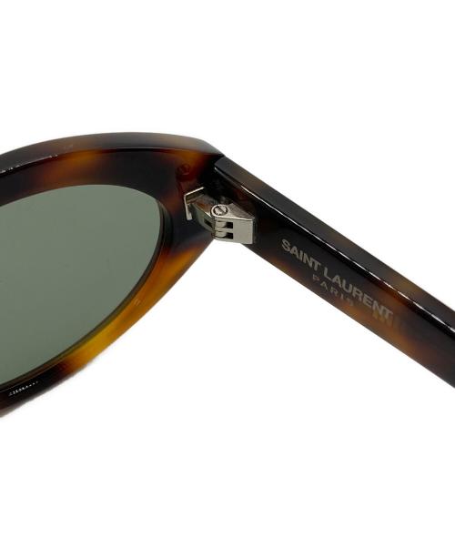 Saint Laurent Paris（サンローランパリ）Saint Laurent Paris (サンローランパリ) オーバルフレーム サングラス/SL 567 002 ブラウン サイズ:SIZE Mの古着・服飾アイテム