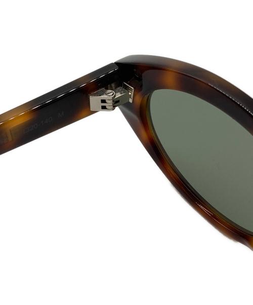Saint Laurent Paris（サンローランパリ）Saint Laurent Paris (サンローランパリ) オーバルフレーム サングラス/SL 567 002 ブラウン サイズ:SIZE Mの古着・服飾アイテム
