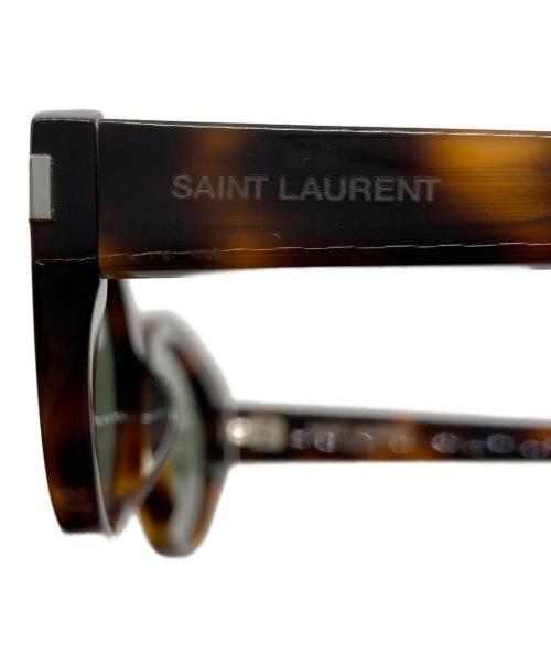 Saint Laurent Paris（サンローランパリ）Saint Laurent Paris (サンローランパリ) オーバルフレーム サングラス/SL 567 002 ブラウン サイズ:SIZE Mの古着・服飾アイテム