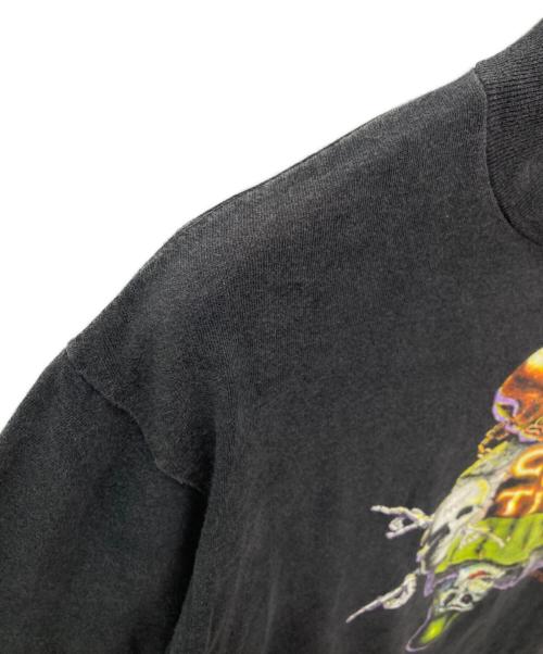 CLASH OF TITANS（タイタンノ戦イ）CLASH OF TITANS (タイタンノ戦イ) プリントTシャツ ブラック サイズ:Ｌの古着・服飾アイテム
