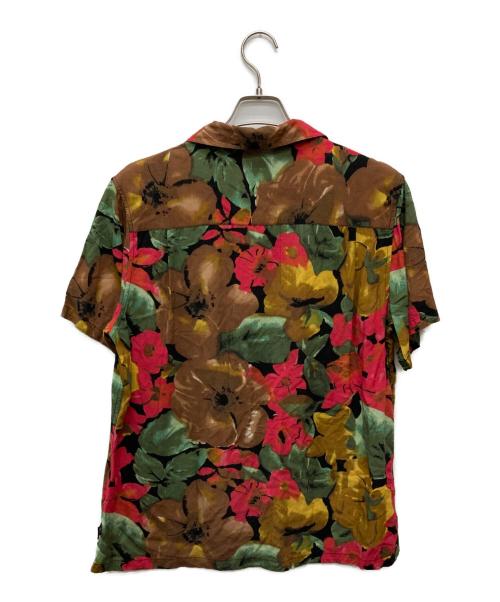 stussy（ステューシー）stussy (ステューシー) ボタニカルアロハシャウ ブラウン サイズ:Ｍの古着・服飾アイテム