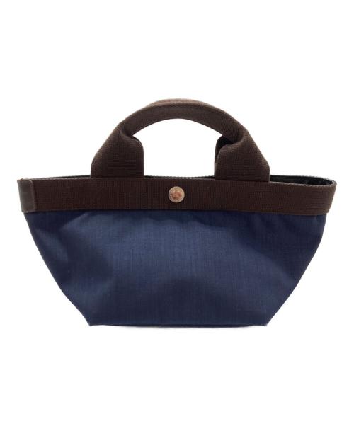 Herve Chapelier（エルベシャプリエ）Herve Chapelier (エルベシャプリエ) コーデュラ舟型トートS/701C ネイビーの古着・服飾アイテム