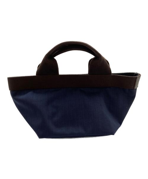 Herve Chapelier（エルベシャプリエ）Herve Chapelier (エルベシャプリエ) コーデュラ舟型トートS/701C ネイビーの古着・服飾アイテム