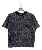 stussyステューシー）の古着「総柄ペイズリーポケットTシャツ」｜パープル