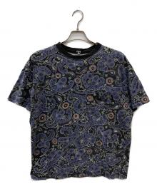 stussy（ステューシー）の古着「総柄ペイズリーポケットTシャツ」｜パープル