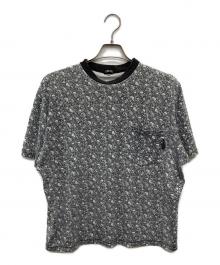 stussy（ステューシー）の古着「スカルプリント Tシャツ」｜ブラック