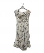 HER LIP TOハーリップトゥ）の古着「Lea Fleur Ruffled Dress/1252305166」｜アイボリー