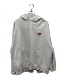 SUPREME×JORDAN（シュプリーム×ジョーダン）の古着「Hooded Sweatshirt/HF0836-051」｜グレー