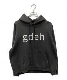 GOODENOUGH（グッドイナフ）の古着「ロゴプリントパーカー」｜グレー