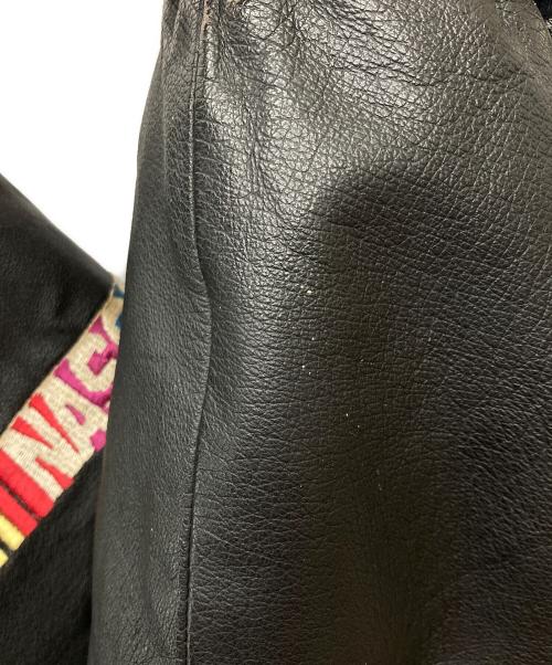 JEFFHAMILTON（メンズファッション）JEFFHAMILTON (メンズファッション) DODGE レーシングレザージャケット ブラック サイズ:ＸＸＬの古着・服飾アイテム