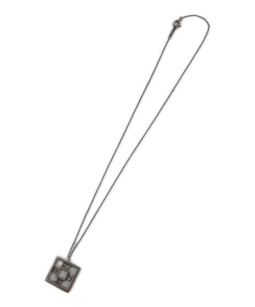 TIFFANY & Co.（ティファニー）TIFFANY & Co. (ティファニー) アトラス オープンスクエアペンダントネックレスの古着・服飾アイテム