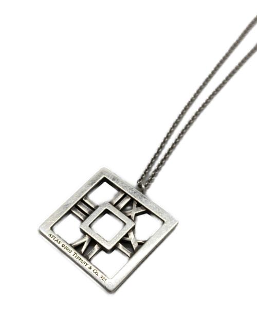 TIFFANY & Co.（ティファニー）TIFFANY & Co. (ティファニー) アトラス オープンスクエアペンダントネックレスの古着・服飾アイテム