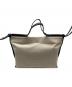 somewhere studio (サムウェア ステュディオ) Cottage Tote Bag/トートバッグ/03-5360933 ブラック×アイボリー：14000円