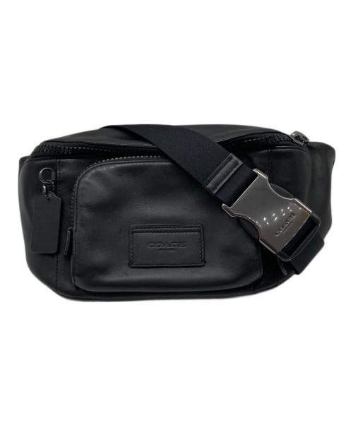 COACH（コーチ）COACH (コーチ) トラック ベルト バッグ ブラックの古着・服飾アイテム
