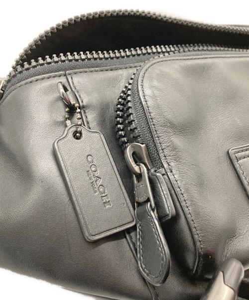 COACH（コーチ）COACH (コーチ) トラック ベルト バッグ ブラックの古着・服飾アイテム
