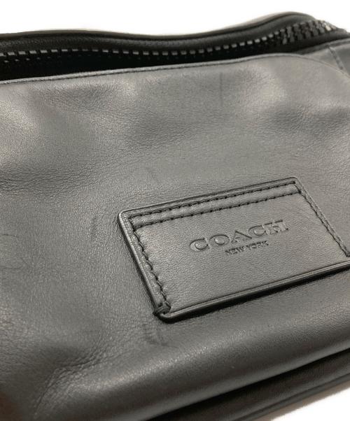 COACH（コーチ）COACH (コーチ) トラック ベルト バッグ ブラックの古着・服飾アイテム