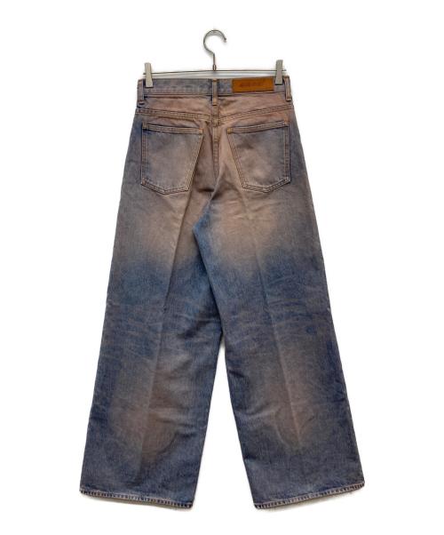 masu（エムエーエスユー）masu (エムエーエスユー) BAGGY JEANS OVER DYE インディゴ サイズ:44の古着・服飾アイテム