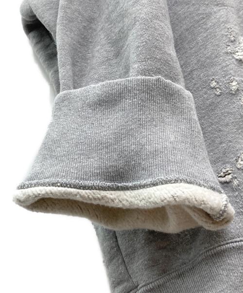KOLOR（カラー）KOLOR (カラー) ダメージ加工パーカー グレー サイズ:２の古着・服飾アイテム