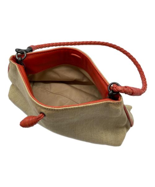 BOTTEGA VENETA（ボッテガベネタ）BOTTEGA VENETA (ボッテガベネタ) ワンショルダーバッグ ベージュの古着・服飾アイテム