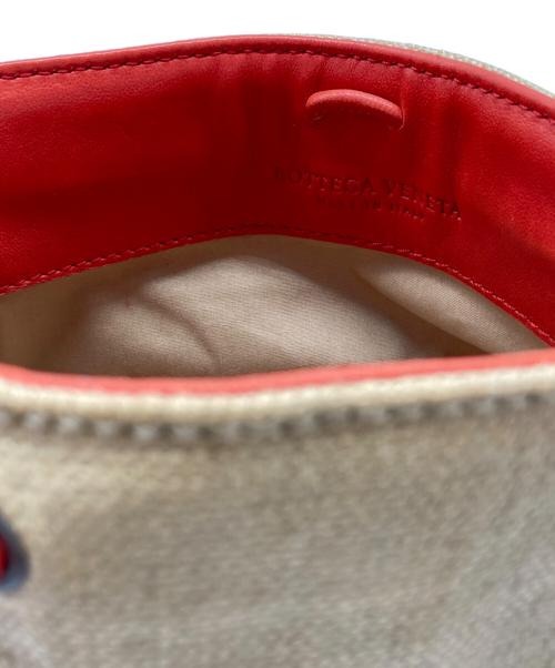 BOTTEGA VENETA（ボッテガベネタ）BOTTEGA VENETA (ボッテガベネタ) ワンショルダーバッグ ベージュの古着・服飾アイテム