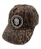 SUPREME×NUMBER (N)INEシュプリーム×ナンバーナイン）の古着「6-Panel Leopard/キャップ」｜ブラウン