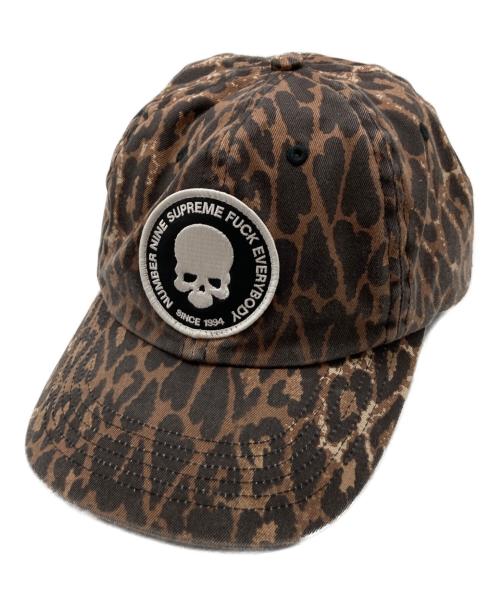 SUPREME（シュプリーム）Supreme (シュプリーム) NUMBER (N)INE (ナンバーナイン) 6-Panel Leopard/キャップ ブラウンの古着・服飾アイテム