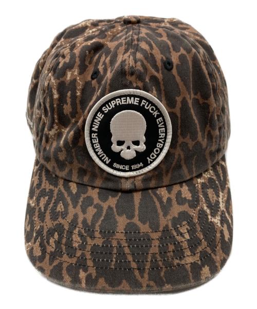 SUPREME（シュプリーム）Supreme (シュプリーム) NUMBER (N)INE (ナンバーナイン) 6-Panel Leopard/キャップ ブラウンの古着・服飾アイテム
