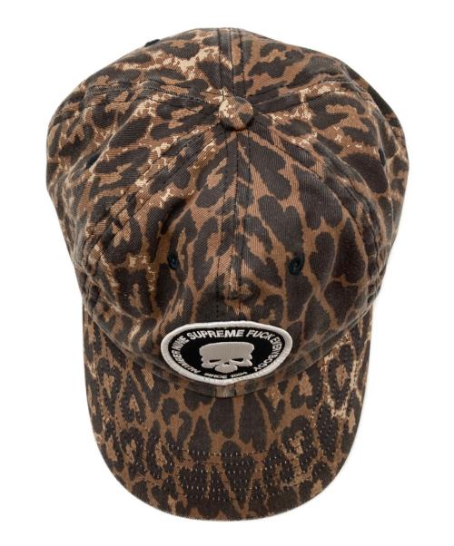 SUPREME（シュプリーム）Supreme (シュプリーム) NUMBER (N)INE (ナンバーナイン) 6-Panel Leopard/キャップ ブラウンの古着・服飾アイテム