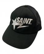 SAINT MICHAEL×A BATHING APEセントマイケル×アベイシングエイプ）の古着「BAPE MESH CAP/SM-MK8-0000-C59」｜ブラック