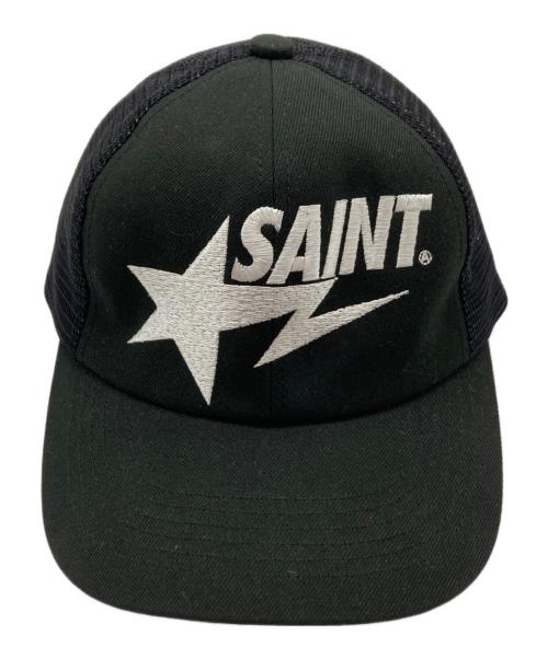 SAINT MICHAEL（セントマイケル）SAINT MICHAEL (セントマイケル) A BATHING APE (アベイシングエイプ) BAPE MESH CAP/SM-MK8-0000-C59 ブラックの古着・服飾アイテム
